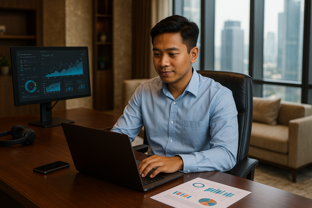 STRATEGI PEMASARAN INDUSTRI JASA MODERN YANG DIDUKUNG TEKNOLOGI DIGITAL