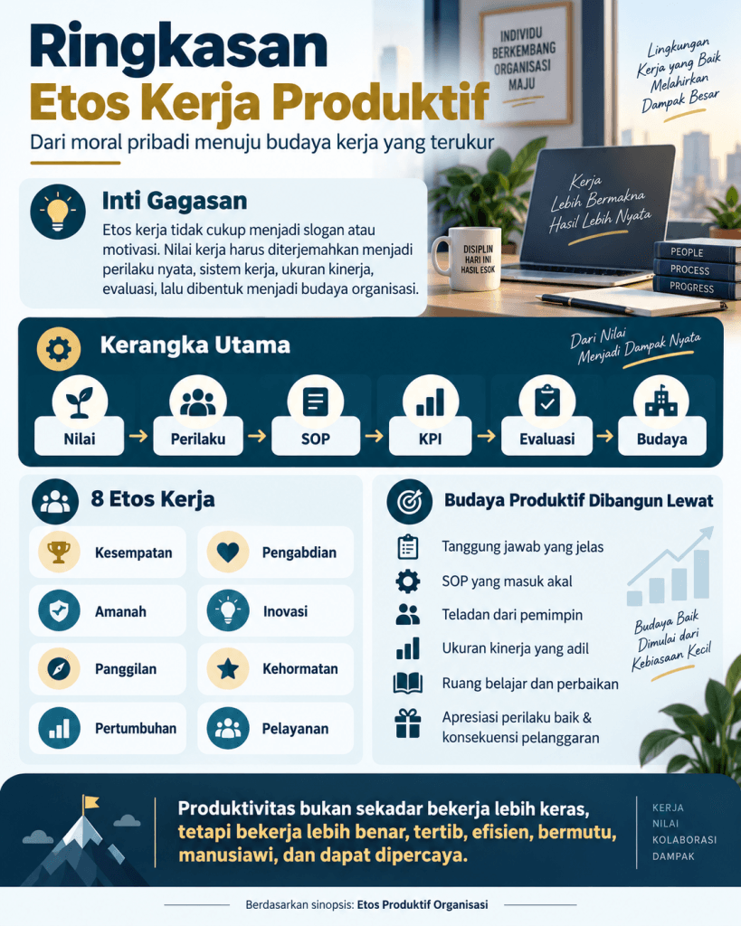 ETOS KERJA PRODUKTIF: FONDASI PENTING UNTUK MEMBANGUN BUDAYA ORGANISASI